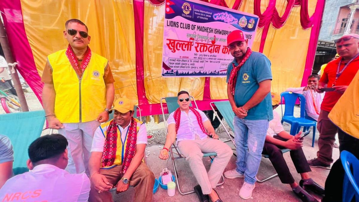 बलयबासमा रक्तदान