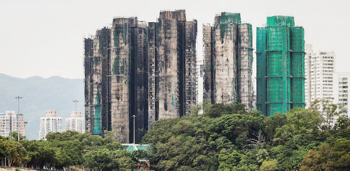हङकङ आगलागीमा मृत्यु हुनेको संख्या १६० पुग्याे
