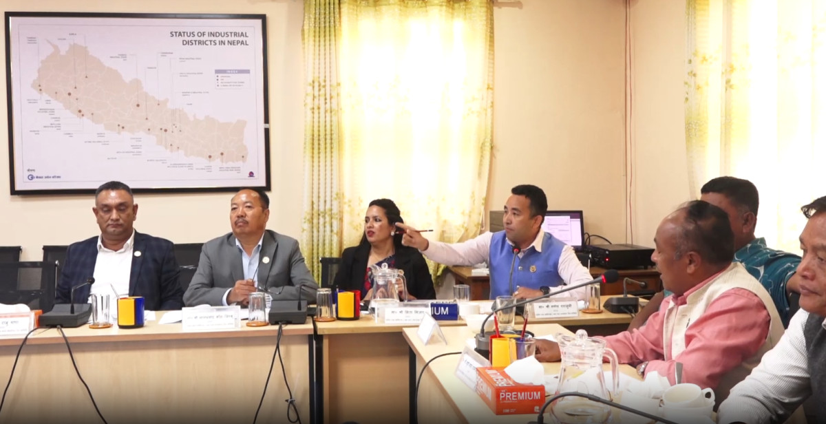 भिजिट भिसा प्रकरणलाई लिएर उद्योग समितिमा सांसदहरूबीच चर्काचर्की