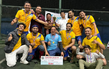 बैंकर्स क्लब धनगढीले जित्यो सन्तति आइभिएफ फ्ल्याटल्याण्ड फुटसल कपको उपाधि