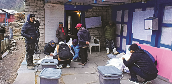 निर्वाचनको तयारी अन्तिम चरणमा