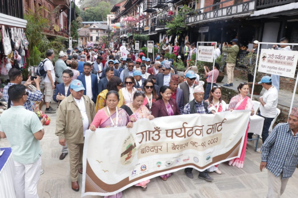ग्रामीण पर्यटन प्रवर्द्धन गर्न बन्दीपुरमा भिलेज टुरिज्म मार्ट
