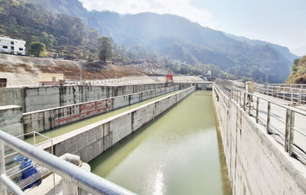 मध्य भोटेकोशी जलविद्युत्को उत्पादन परीक्षण सफल