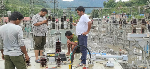 धादिङको जहरे सबस्टेसन मर्मतपछि पुनः सञ्चालनमा