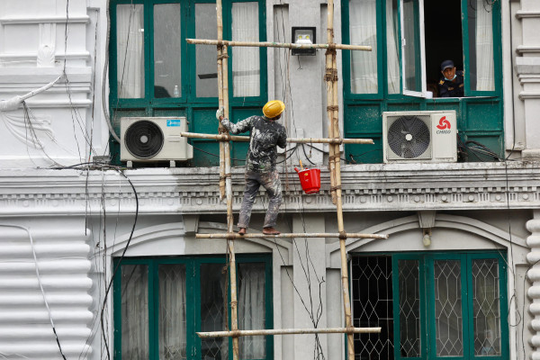 सुरु भयो अर्थ मन्त्रालयको रंगरोगन