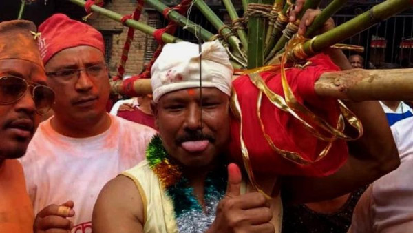 आज मध्यपुरथिमिमा जिब्रो छेड्ने जात्रा, नगर परिक्रमा गरिँदै