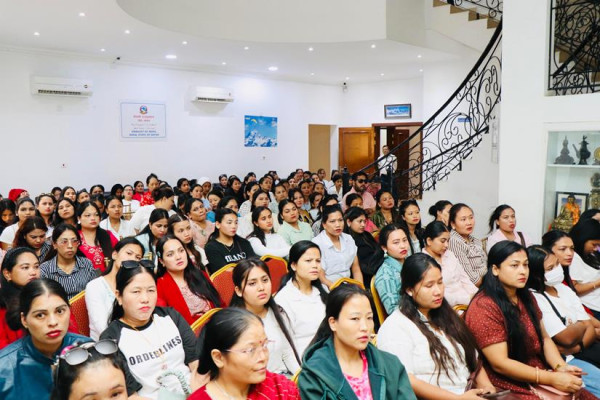 दोहामा नेपाली श्रमिक महिलाका लागि सचेतना कार्यक्रम
