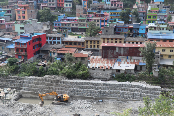 मङ्गलाघाटमा बस्ती संरक्षण योजना कार्यान्वयमा