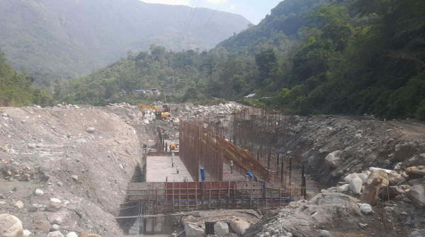 मर्स्याङ्दी बेसीको २५ प्रतिशत काम सम्पन्न
