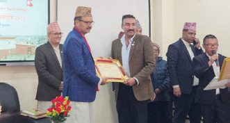 नाडालाई राष्ट्रिय व्यावसायिक प्रशिक्षण प्रतिष्ठानको सम्मान