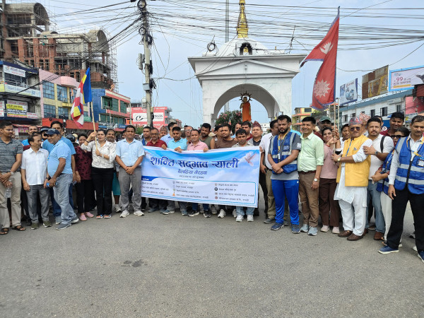 भैरहवामा शान्ति सद्भाव र्‍याली, रुपन्देहीमा कर्फ्यु हट्यो