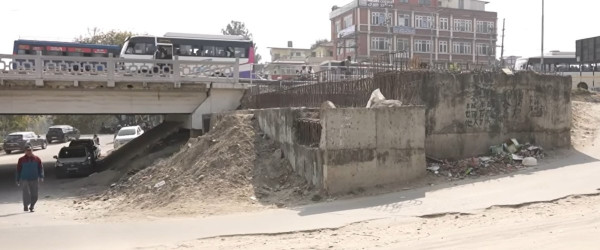 राजधानीमै पूर्वाधार निर्माणको दुरावस्था (फोटोसहित)