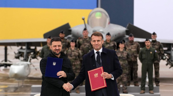१०० वटा राफेल लडाकु जहाजका लागि युक्रेन र फ्रान्सबीच सम्झौता