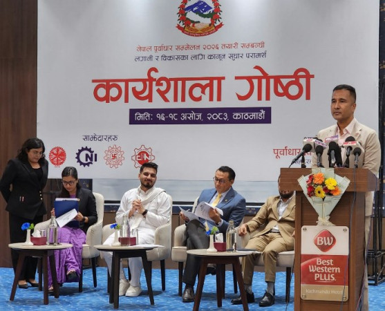 नेपाल पूर्वाधार सम्मेलन आर्थिक समृद्धिसँग जोडिएको छ: अध्यक्ष पाण्डे