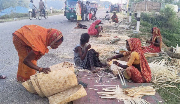 छठमा पित्तलका भाँडाले विस्थापित गर्दै बाँसे वर्तन
