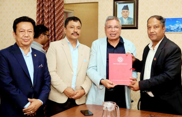 उधारो असुलीसम्बन्धी विधेयकको प्रारम्भिक मस्यौदा हस्तान्तरण