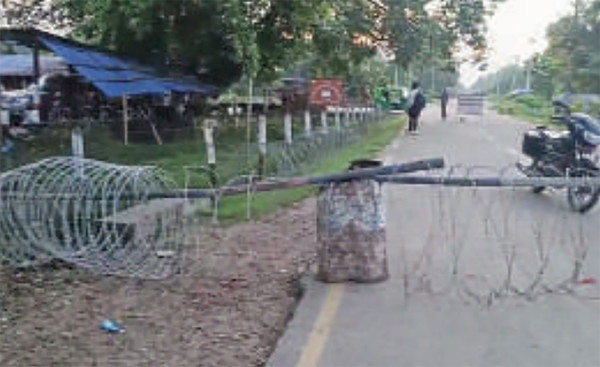 भन्सारनजिक अवरोध, तीन गाउँलाई सास्ती