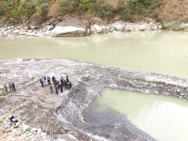 कालीगण्डकीको धार परिवर्तन गरेर दोहन
