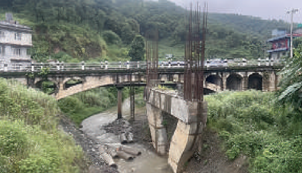 फिर्के खोला पुल छ वर्षमा तीन पटक म्याद थपिए पनि अधूरै 