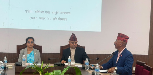 बजार भाउ तत्काल घटाउन उद्योग, वाणिज्य तथा आपूर्ति मन्त्रीको निर्देशन