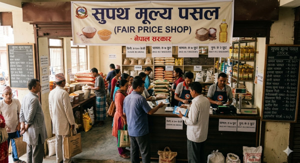 सुपथ मूल्यमा खाद्यान्न बिक्री