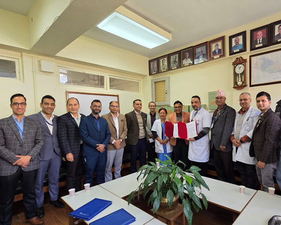 टिचिङ हस्पिटलमा माछापुच्छ्रेको एक्सटेन्सन काउन्टर