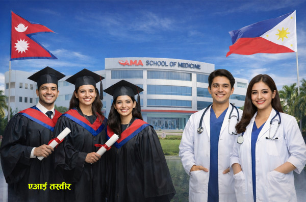 AMA School of Medicine ले ३ जनालाई पूर्ण छात्रवृत्ति दिने