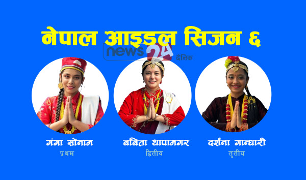 ‘नेपाल आइडल’ को विजेता बनिन् सिन्धुपाल्चोककी गंगा सोनाम