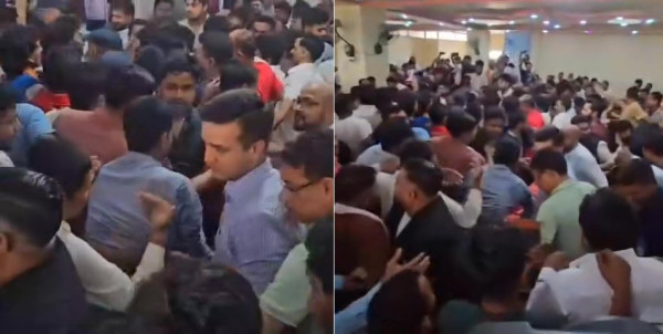 रास्वपा सांसदमाथि बारामा आक्रोस