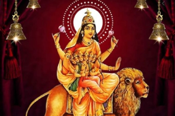 नवरात्रको पाँचौँ दिन आज भगवती स्कन्दमाताको पूजा-आराधना गरिँदै