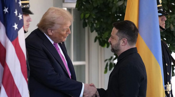 ट्रम्प र ज़ेलन्स्कीबीच भेटवार्ता : युद्ध रोक्न र शान्ति स्थापना गर्न आग्रह