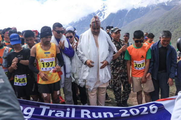 रसुवामा ‘लाङटाङ ट्रेल रन’ प्रतियोगिता