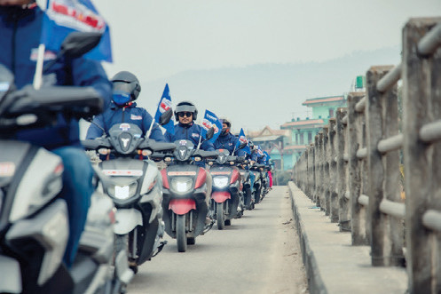 यामाहा नेपालको ‘माइलेज लिग’को पहिलो चरण पूरा