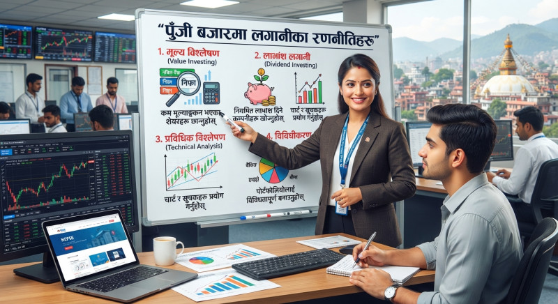 पुँजी बजारमा लगानीका रणनीति