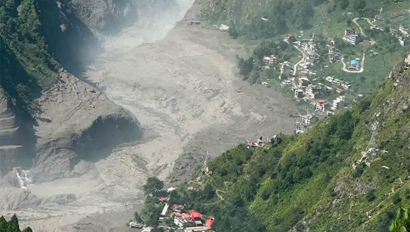 रसुवा बाढीः एक हजार ६८ शव फेला, चार हजार ६०६ जना सम्पर्कविहीन