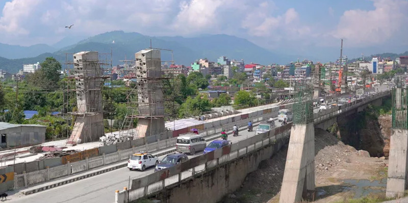 सेती नदीमा निर्माणाधीन दुई नयाँ पुल अन्तिम चरणमा