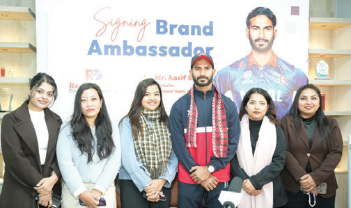 रियल ड्रिम्स एजुकेसनको ब्रान्ड एम्बेसडरमा आसिफ शेख