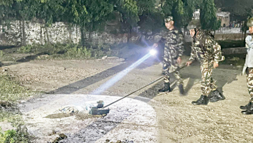 शंकास्पद वस्तु सेनाले निष्क्रिय पार्‍याे