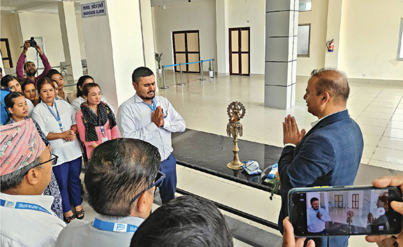 गौतमबुद्ध विमानस्थलमा आन्तरिक यात्रुलाई छुट्टै आगमन कक्ष