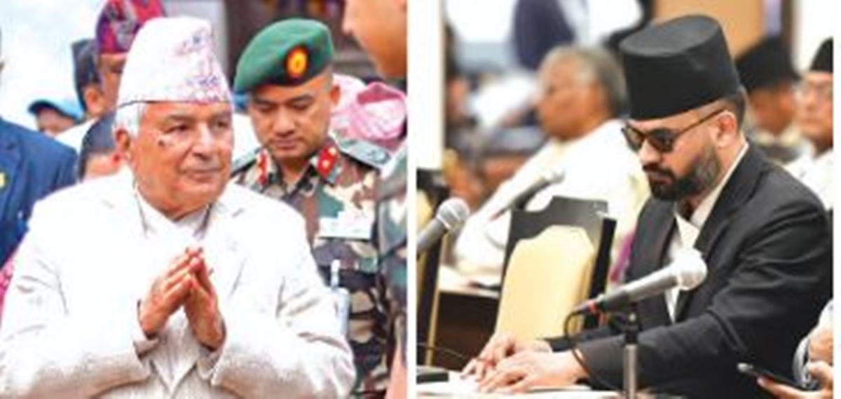 अन्ततः संवैधानिक परिषद् अध्यादेश जारी