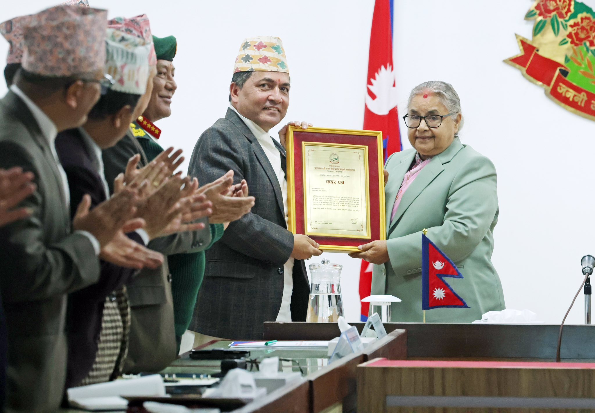 मुख्यसचिव अर्यालको बिदाइ