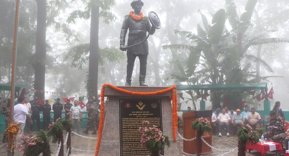माडीमा काजीको शालिक