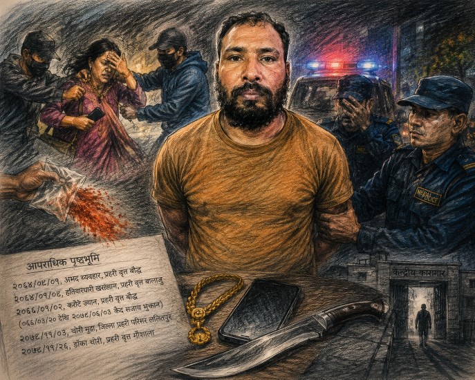 लुटेरा जब पूर्वप्रहरी भएको खुल्यो