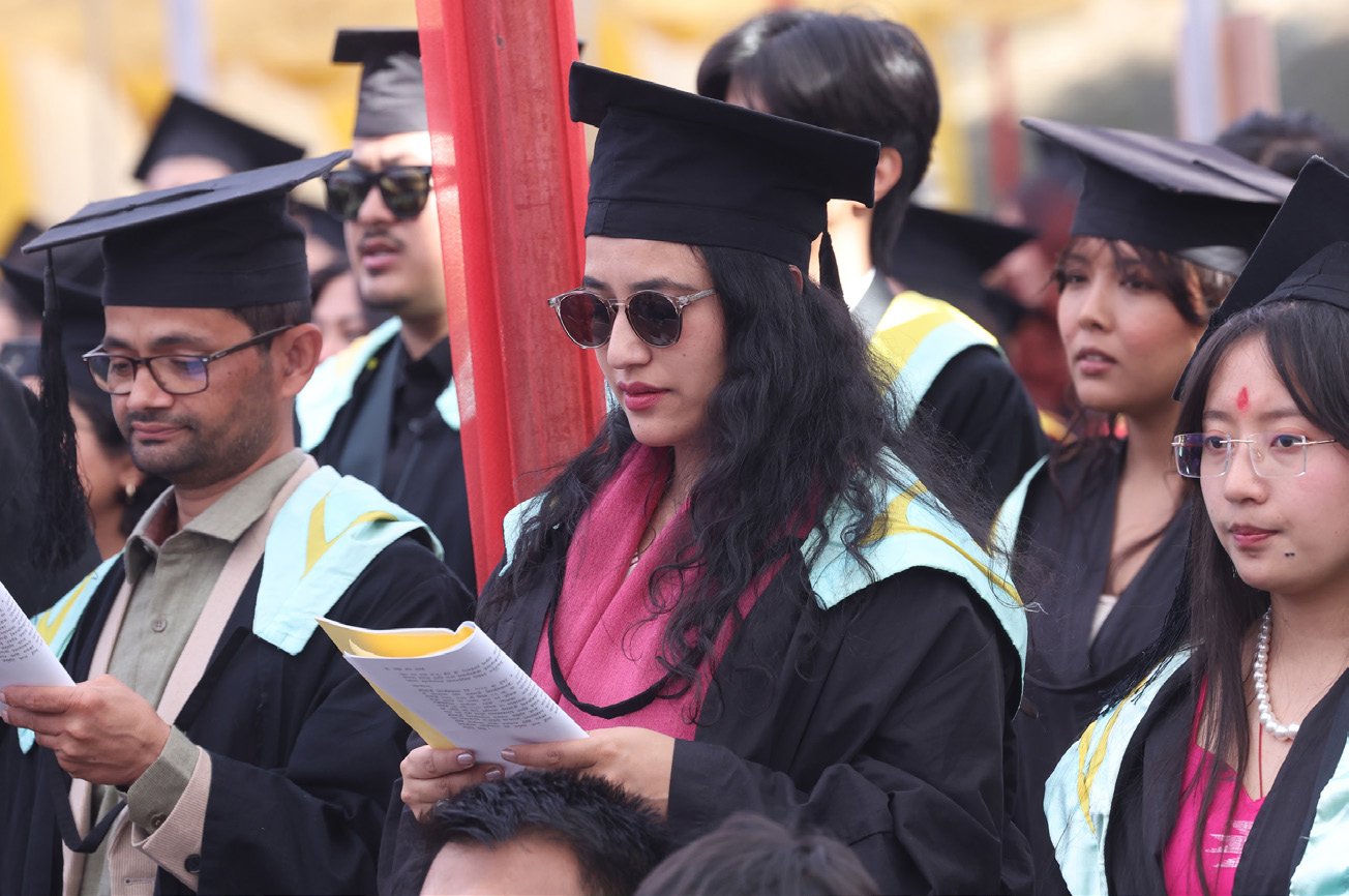 केयूका २२ सय ९ विद्यार्थी दीक्षित