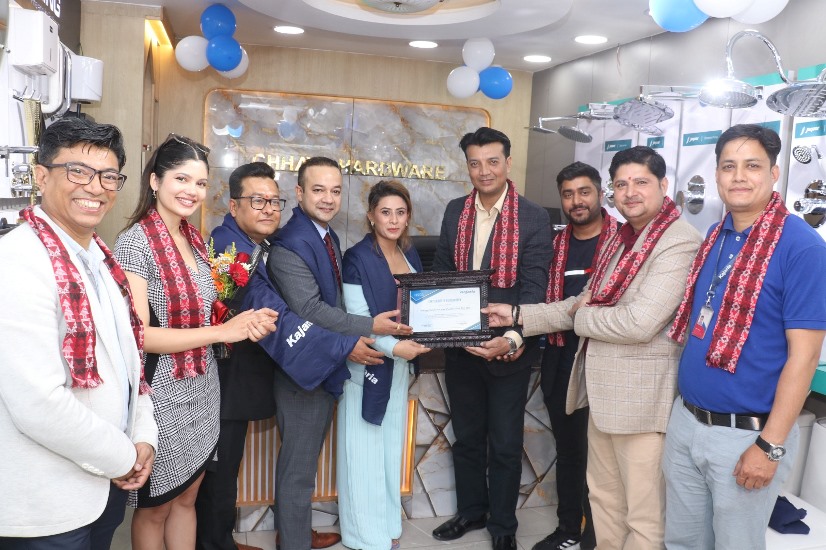 ललितपुरमा कजारियाको नयाँ शोरूम