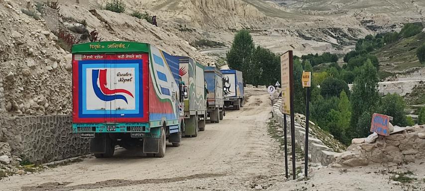 मुस्ताङको कोरला नाका पूर्ण रुपमा सञ्चालन