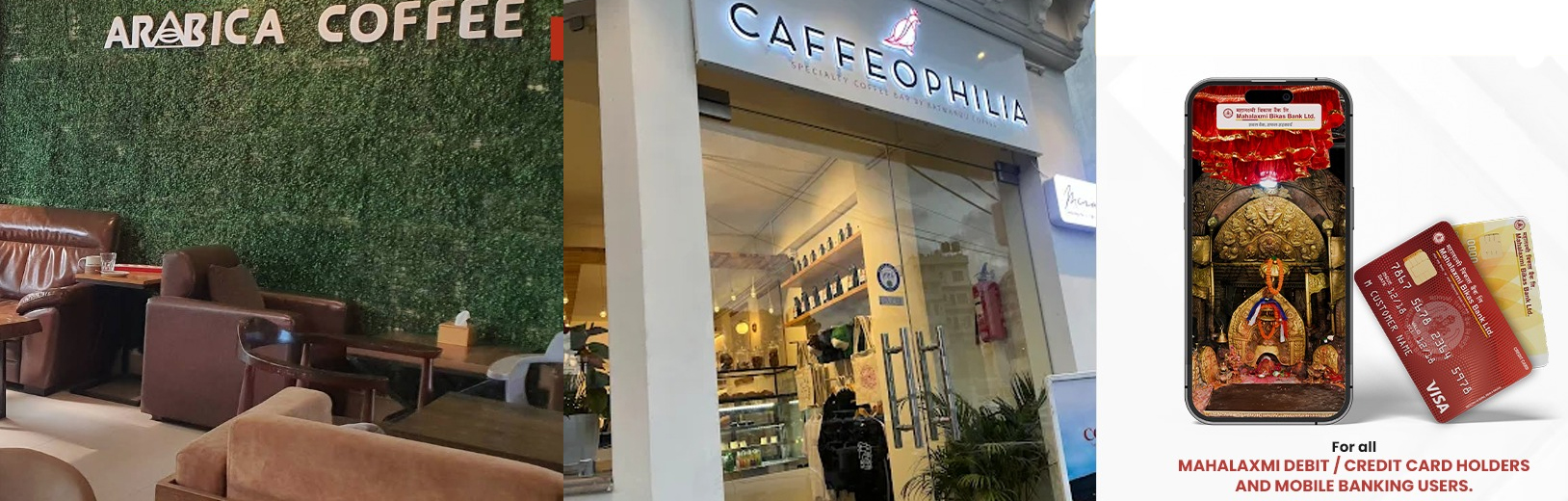 महालक्ष्मीका ग्राहकलाई अरेबिका र क्याफियोफिलियामा छुट