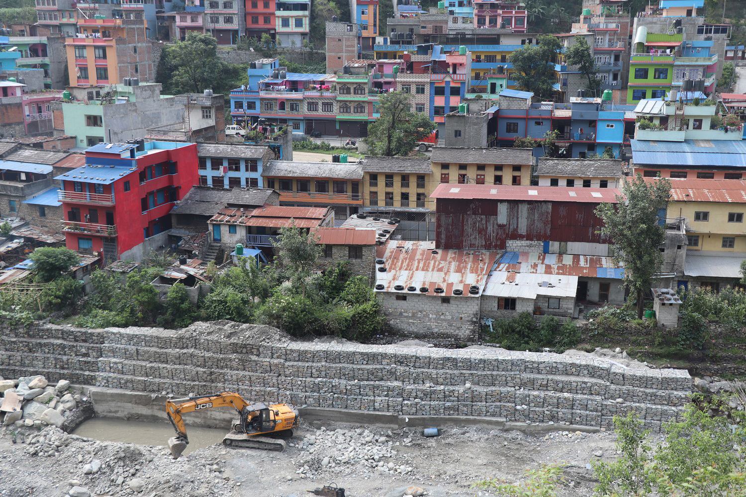 मङ्गलाघाटमा बस्ती संरक्षण योजना कार्यान्वयमा