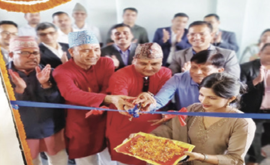 मन्जुश्री फाइनान्सको केन्द्रीय कार्यालय थापाथलीमा