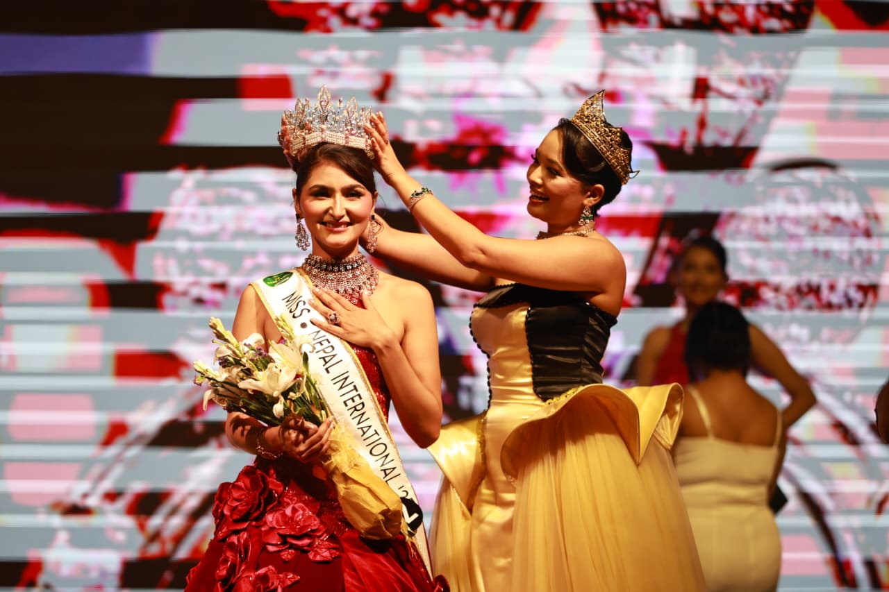 ‘मिस नेपाल २०२५’ को उपाधि लुना लुइँटेललाई